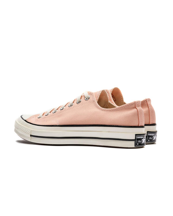 Converse leather pink shop blush